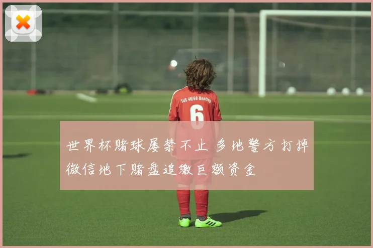 世界杯赌球屡禁不止 多地警方打掉微信地下赌盘追缴巨额资金