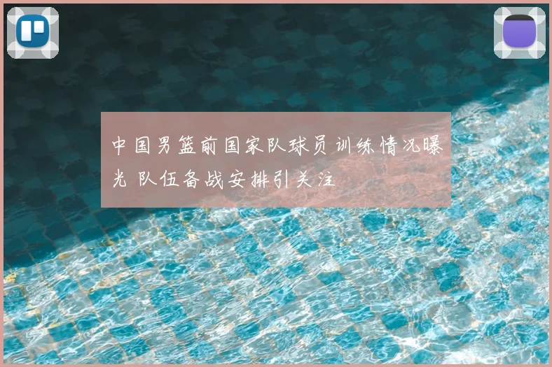 中国男篮前国家队球员训练情况曝光 队伍备战安排引关注